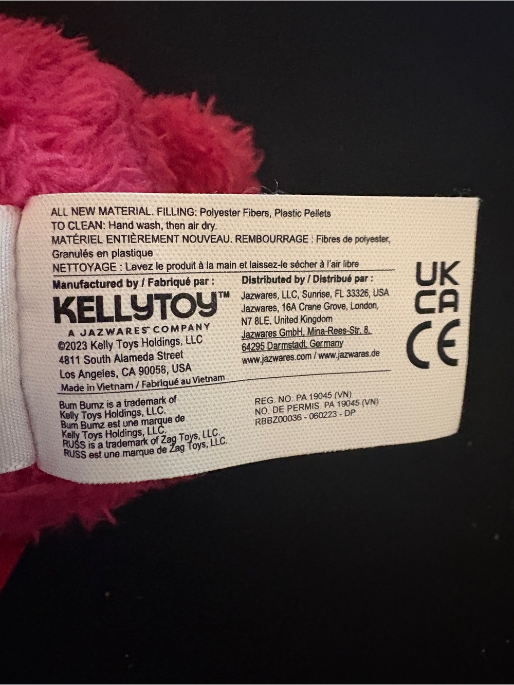 BumBumz Zack Gumball Machine RetroBumz 5” Plush Kellytoy Jazwares NWT - Picture 5 of 6